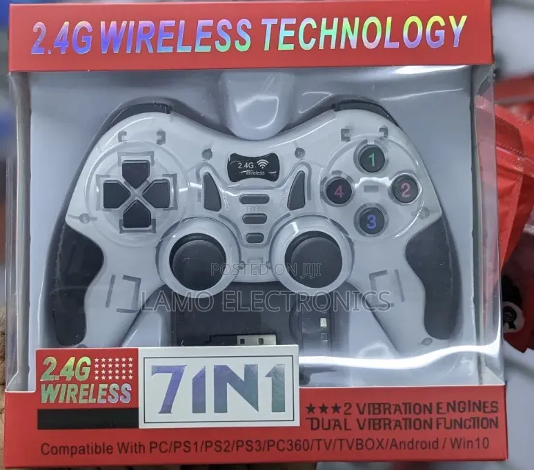 2.4g Wireless 7 in 1 Pad