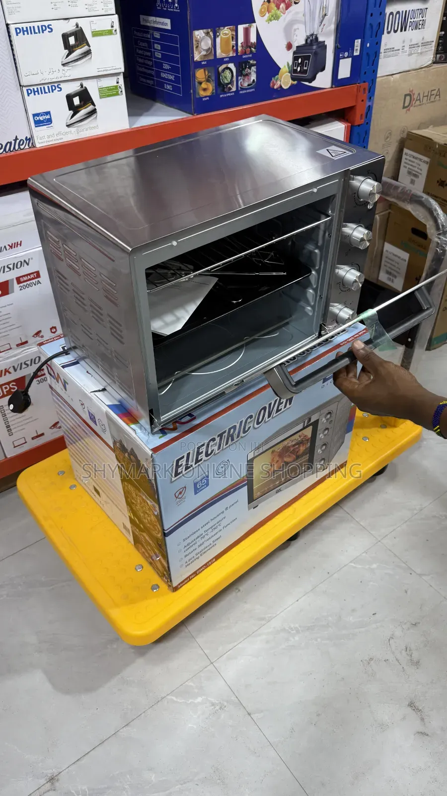 Digiwave Electric Oven 65l (Dwo-1518)