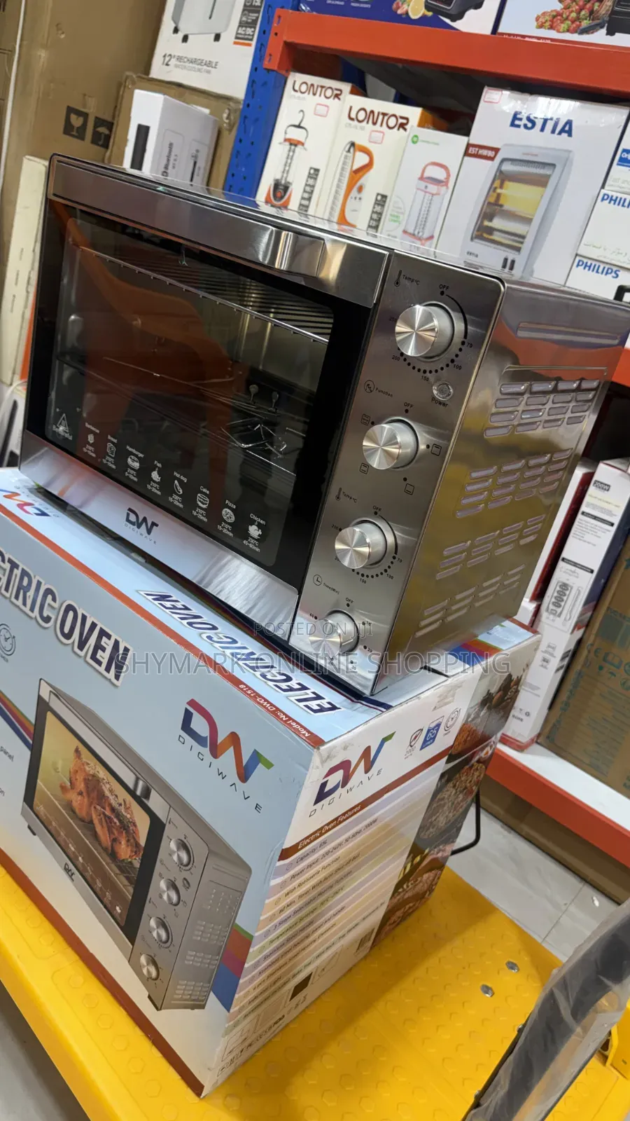 Digiwave Electric Oven 65l (Dwo-1518)