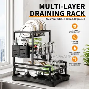 3-Tier Multi Layer Drainig Rack