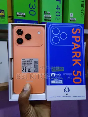 New Tecno Spark 50 128 GB Orange