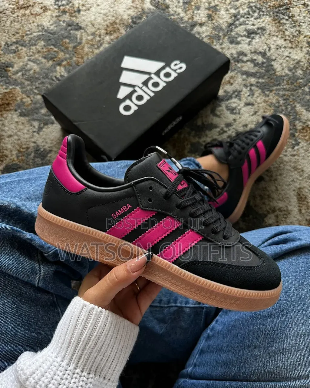 Men's and Women's Leather Shoes or Footwears Adidas Samba Branded