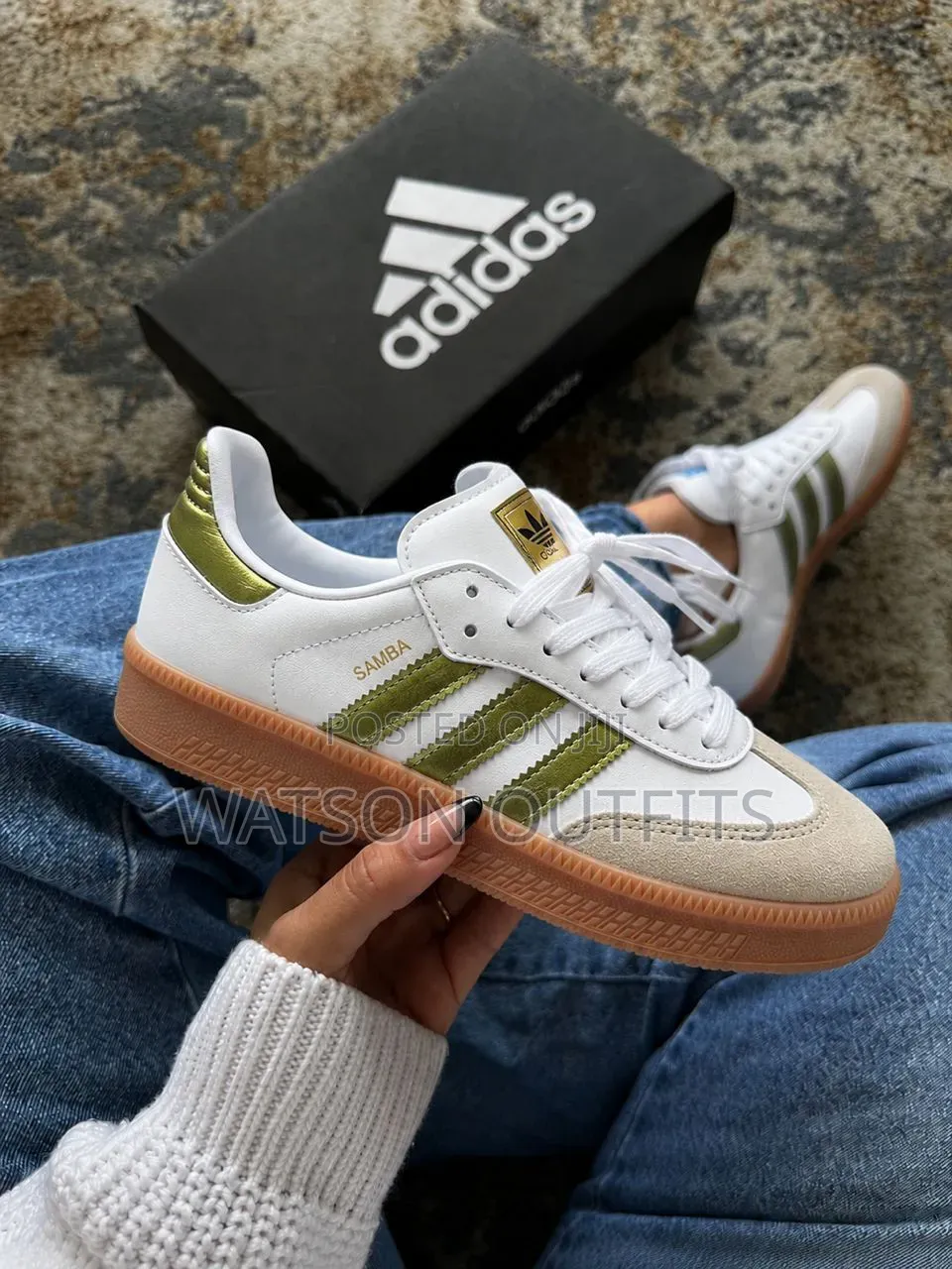 Men's and Women's Leather Shoes or Footwears Adidas Samba Branded