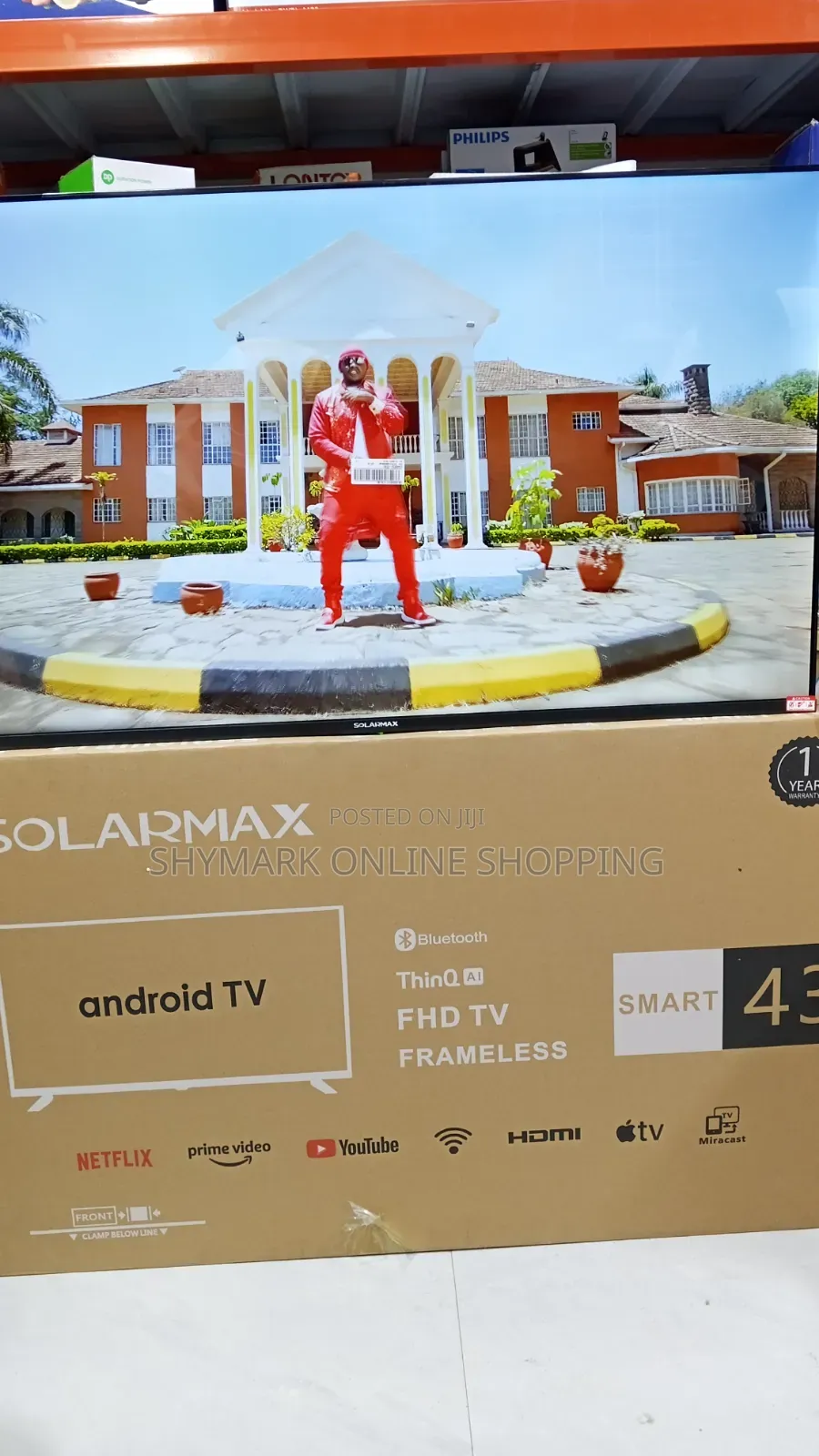 Solarmax 43 Inch FHD Smart Tv