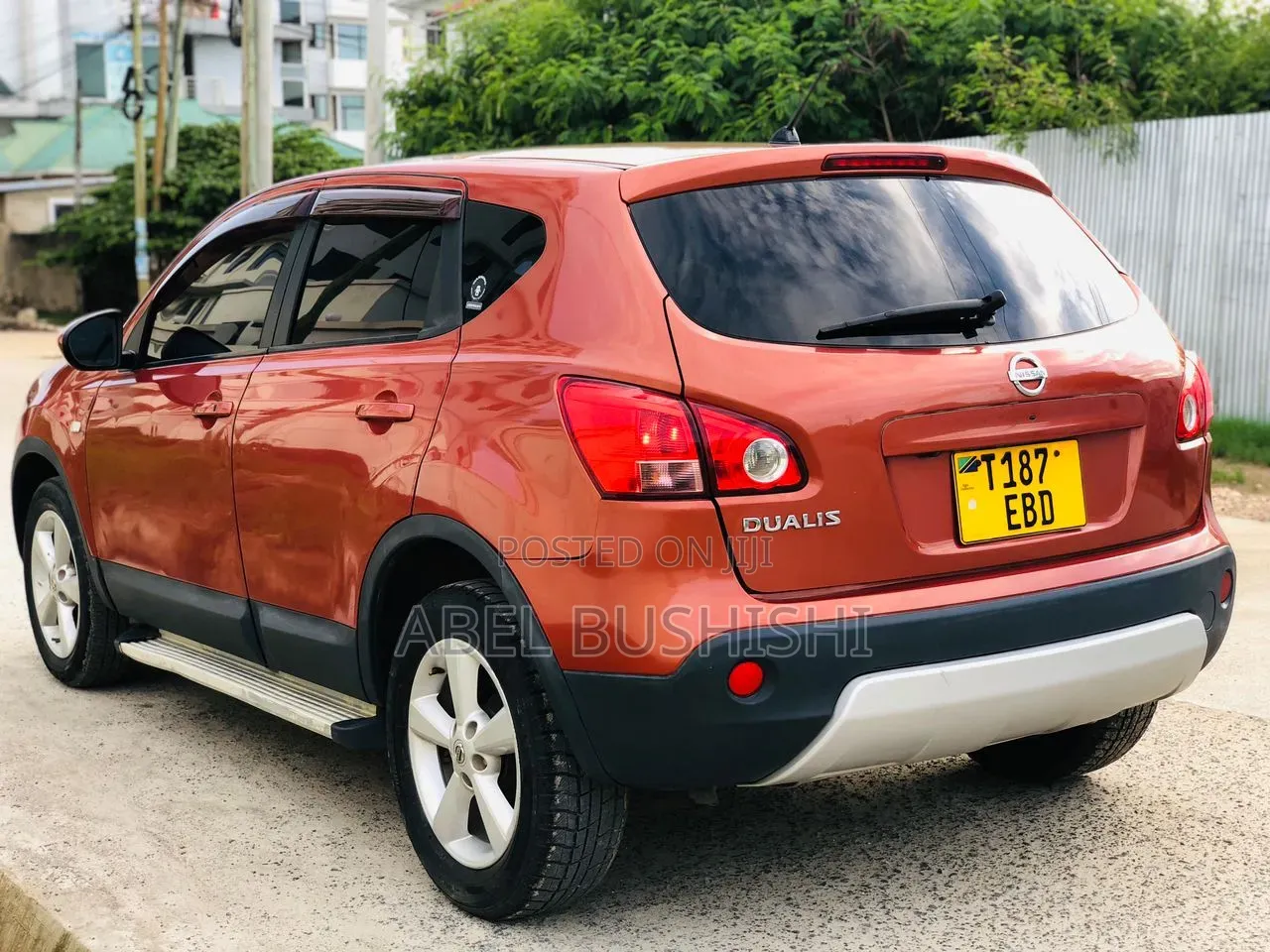 Nissan Dualis 2014 Orange