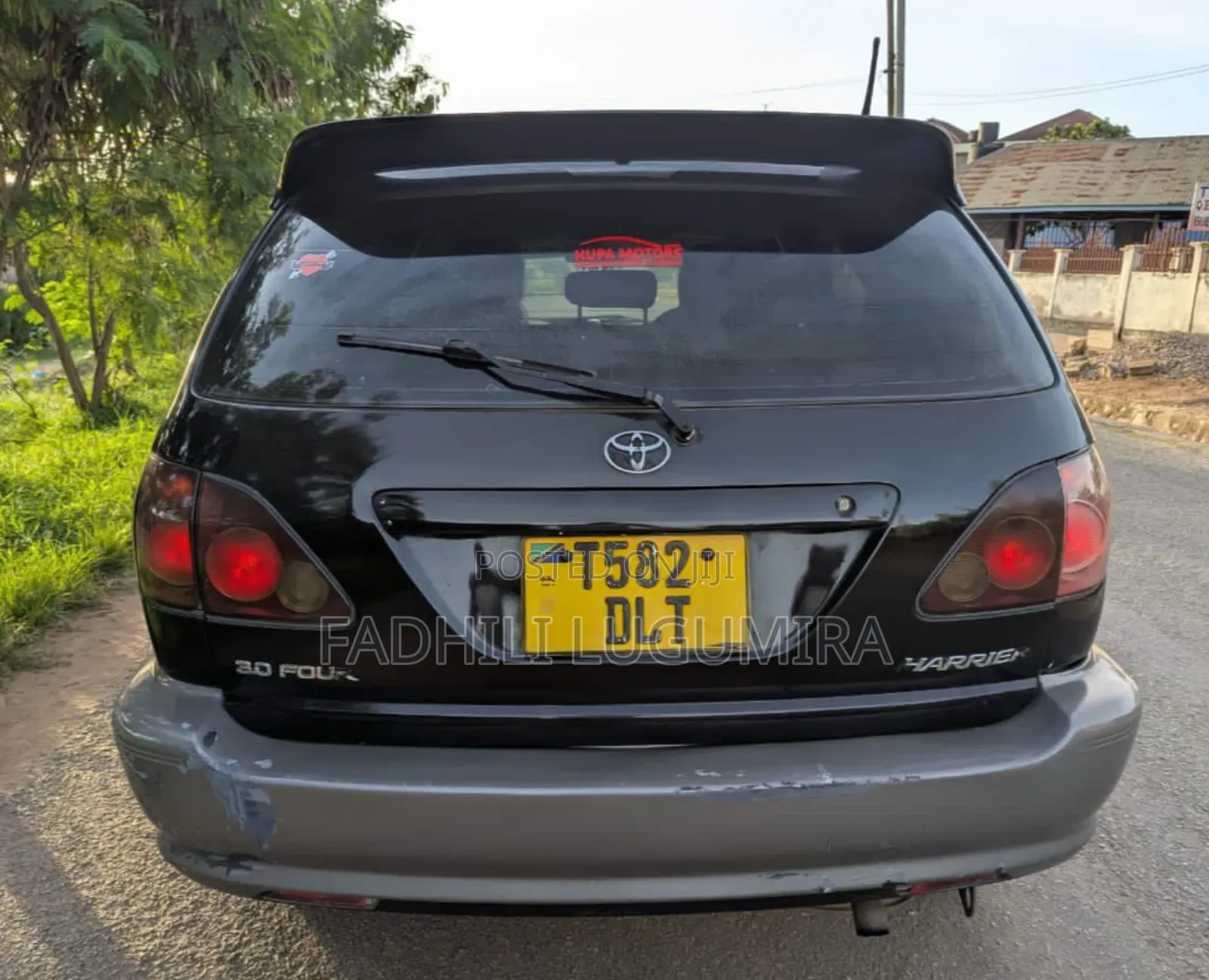 Toyota Harrier 2002 Black