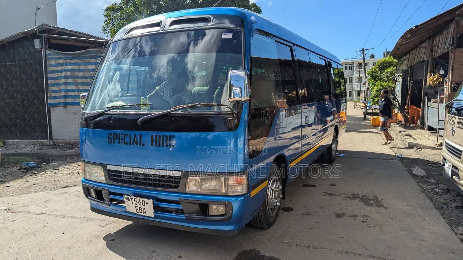 Toyota Coaster 2005 Blue