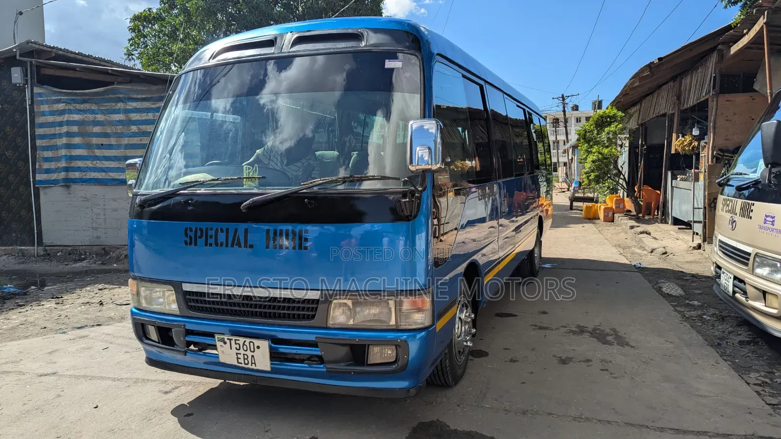 Toyota Coaster 2005 Blue