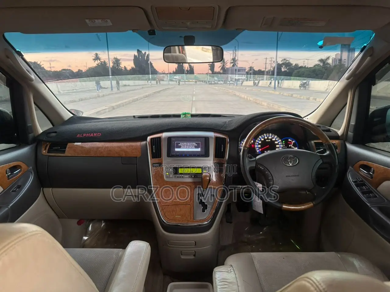Toyota Alphard 2007 Red