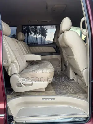 Toyota Alphard 2007 Red