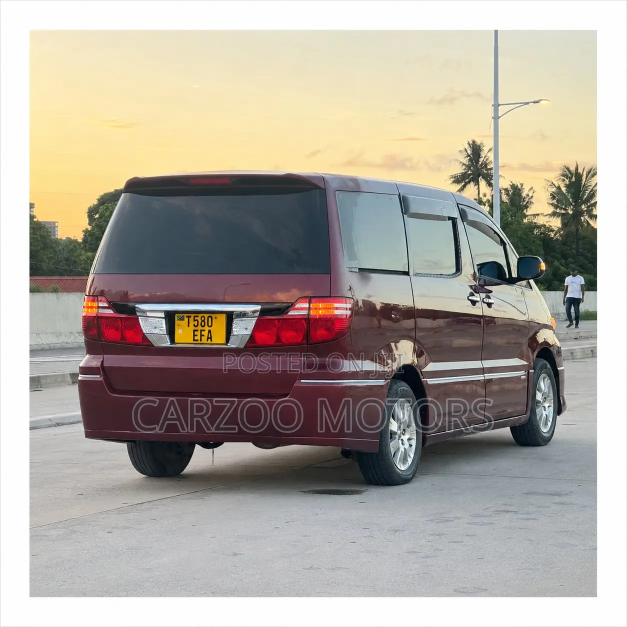 Toyota Alphard 2007 Red