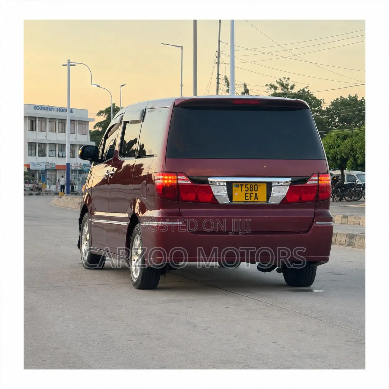 Toyota Alphard 2007 Red