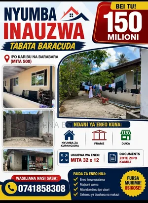 Nyumba Zinauzwa Goba