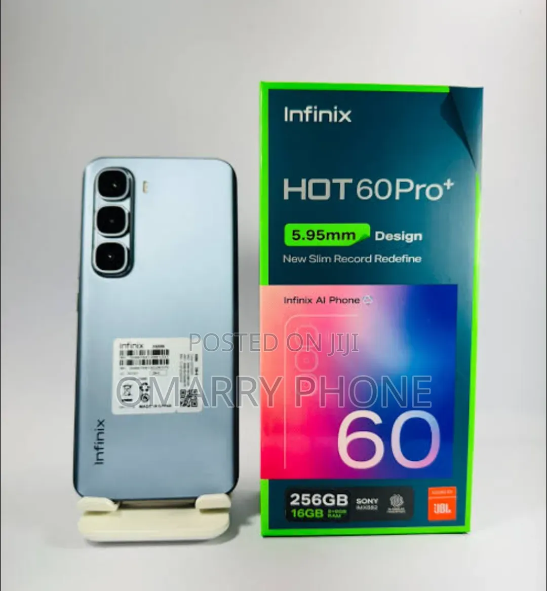 New Infinix Hot 60 Pro+ 256 GB Black
