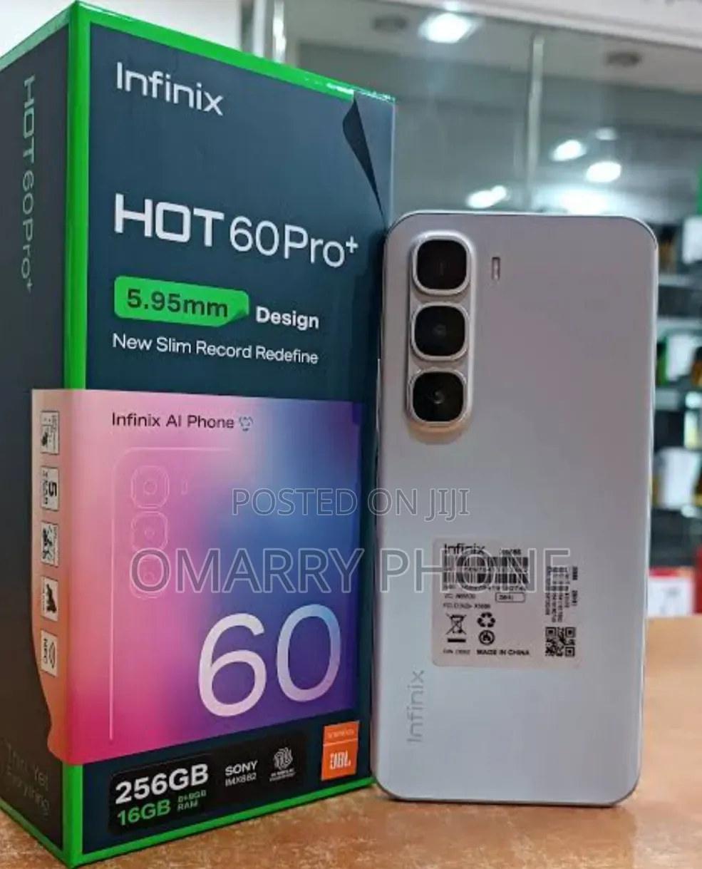 New Infinix Hot 60 Pro+ 256 GB Black