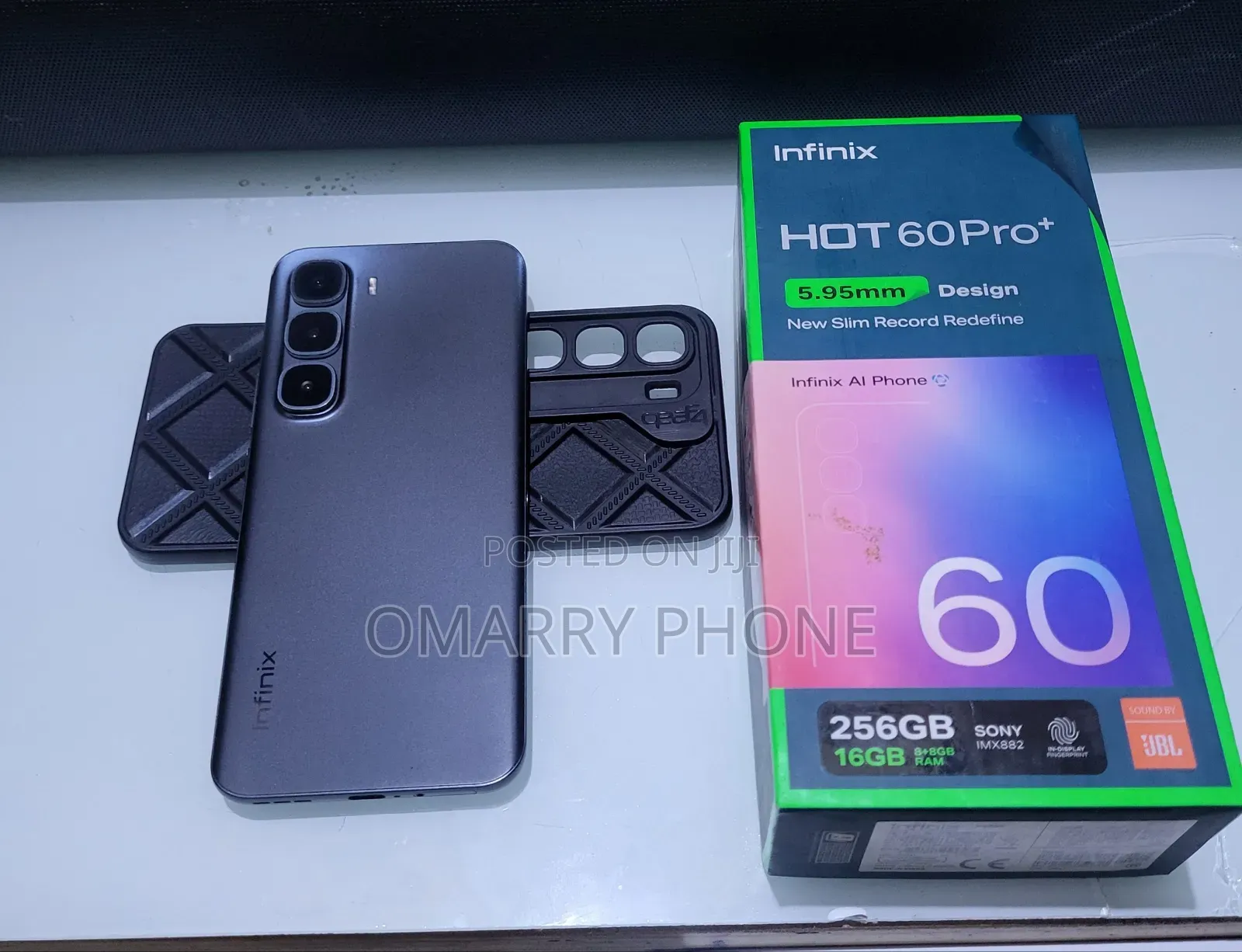 New Infinix Hot 60 Pro+ 256 GB Black
