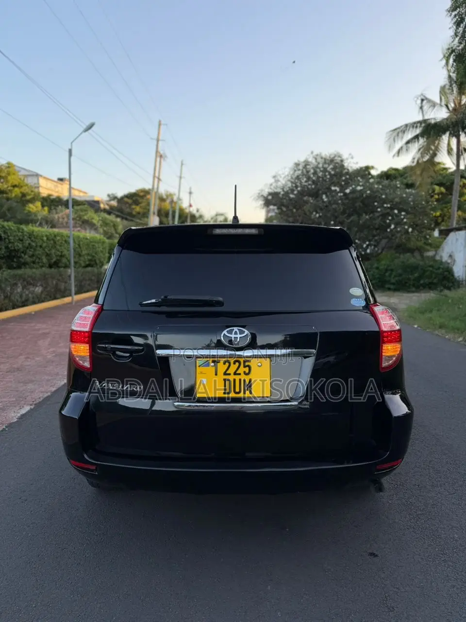 Toyota Vanguard 2008 Black
