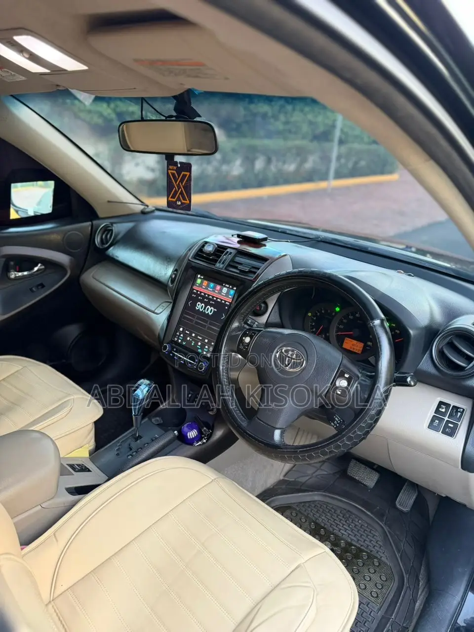 Toyota Vanguard 2008 Black