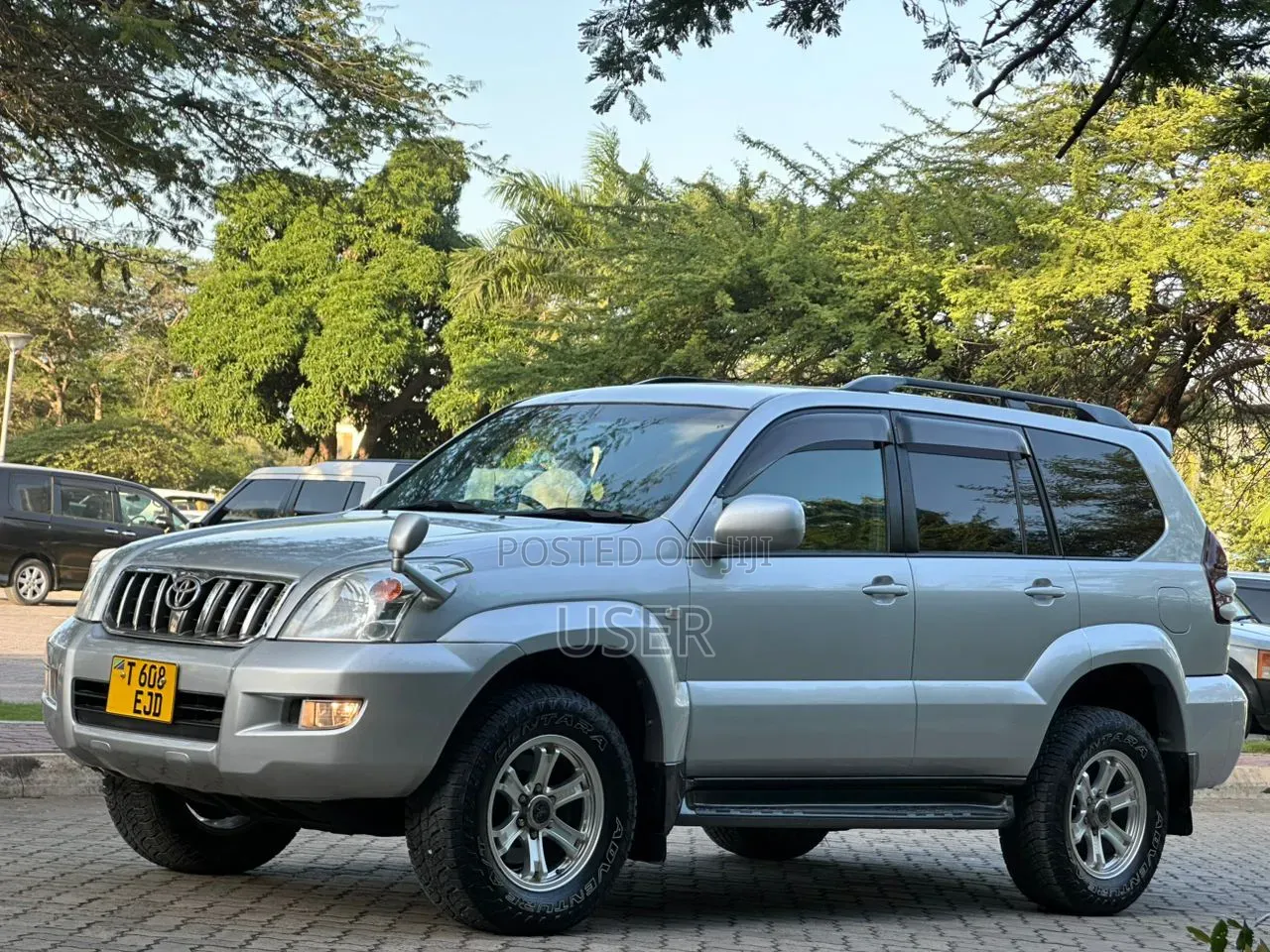Toyota Land Cruiser Prado 2007 Silver