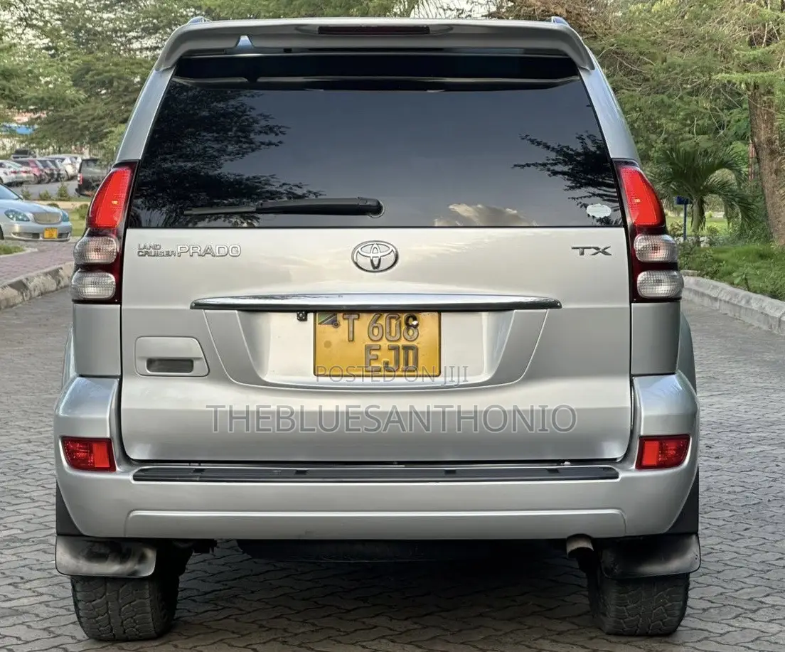 Toyota Land Cruiser Prado 2007 Silver