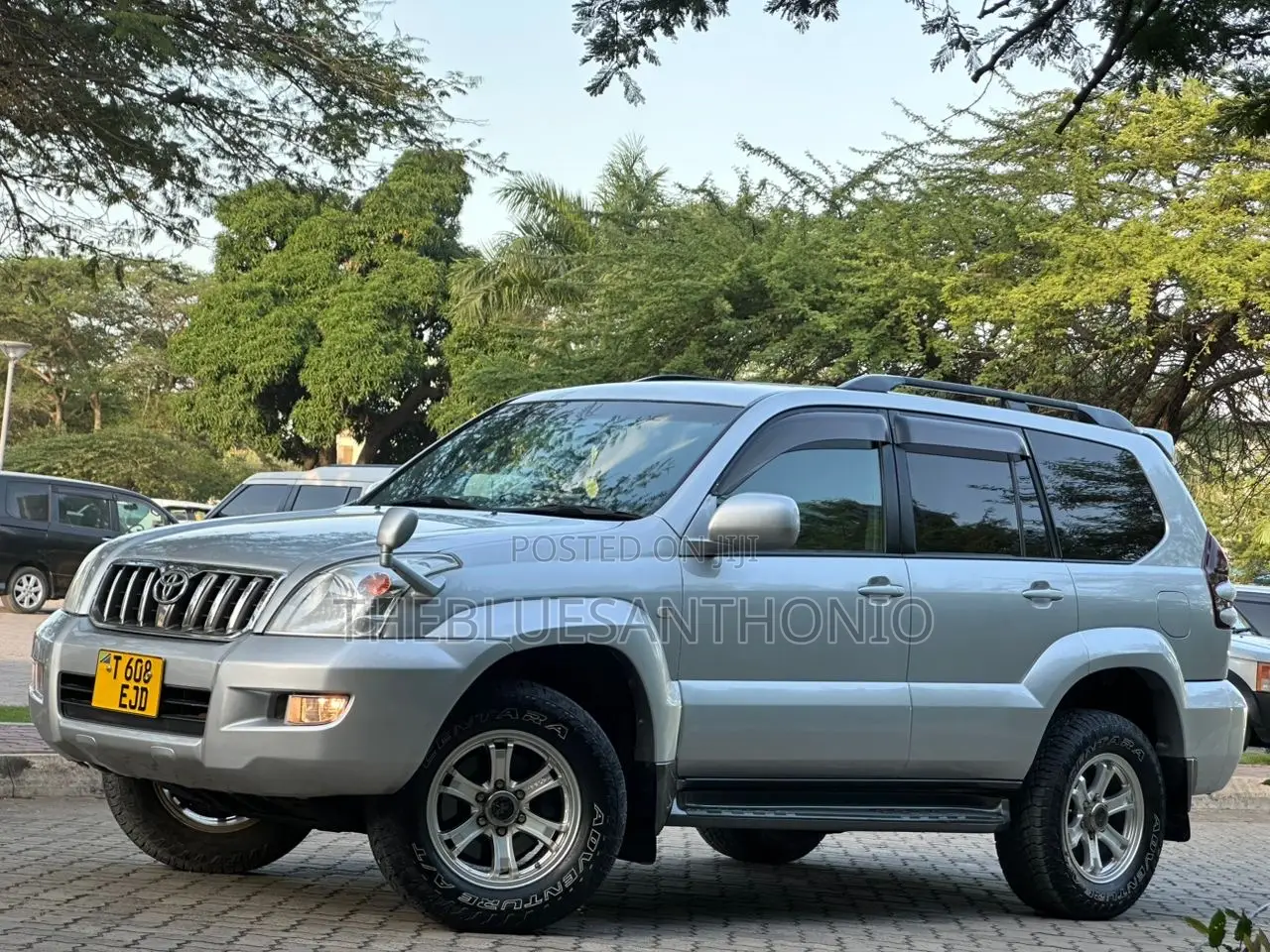 Toyota Land Cruiser Prado 2007 Silver