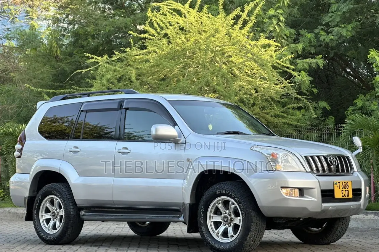 Toyota Land Cruiser Prado 2007 Silver