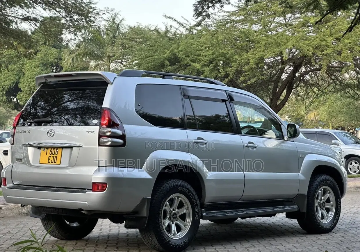 Toyota Land Cruiser Prado 2007 Silver