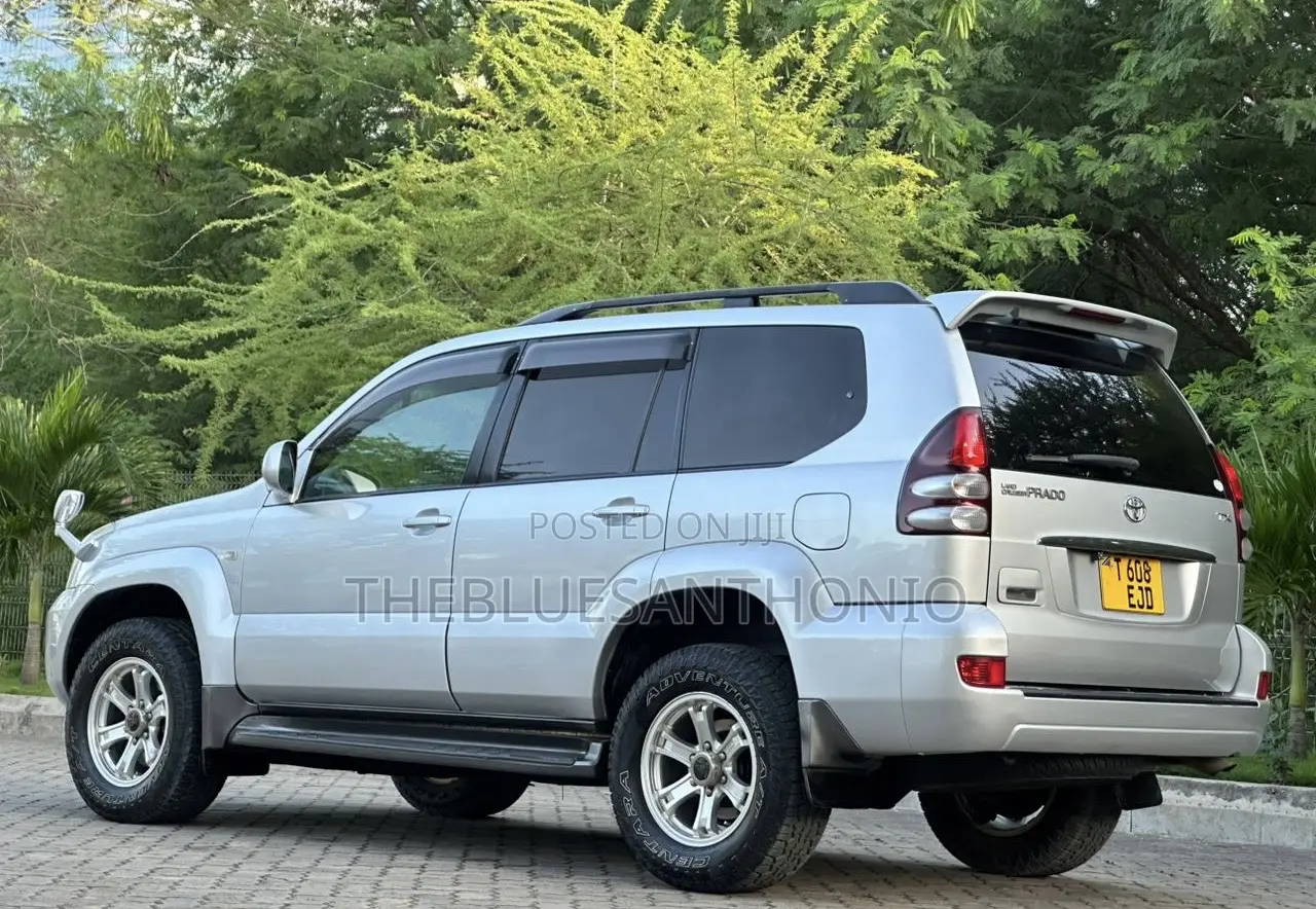 Toyota Land Cruiser Prado 2007 Silver