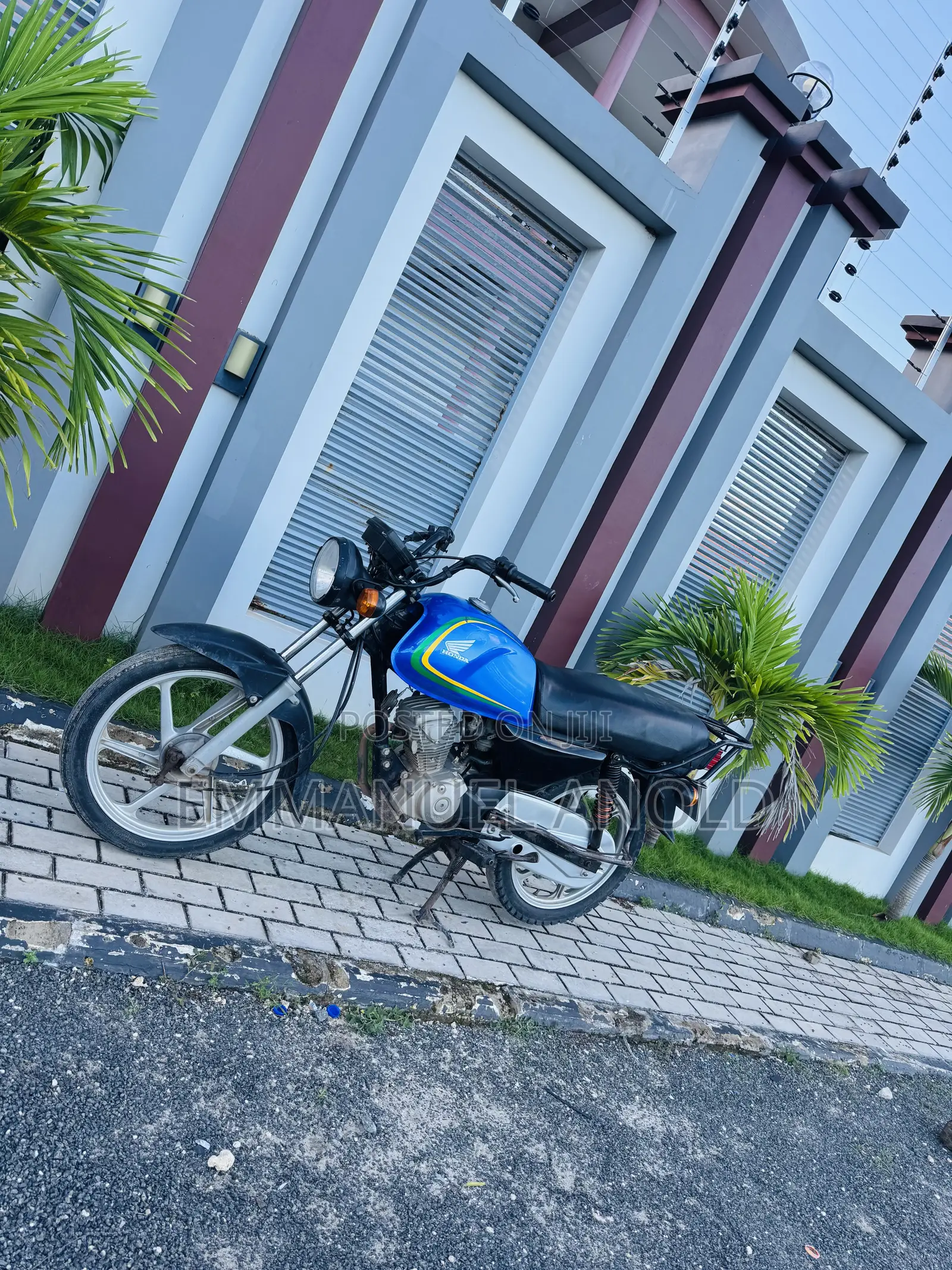 Honda CG110 2025 Blue