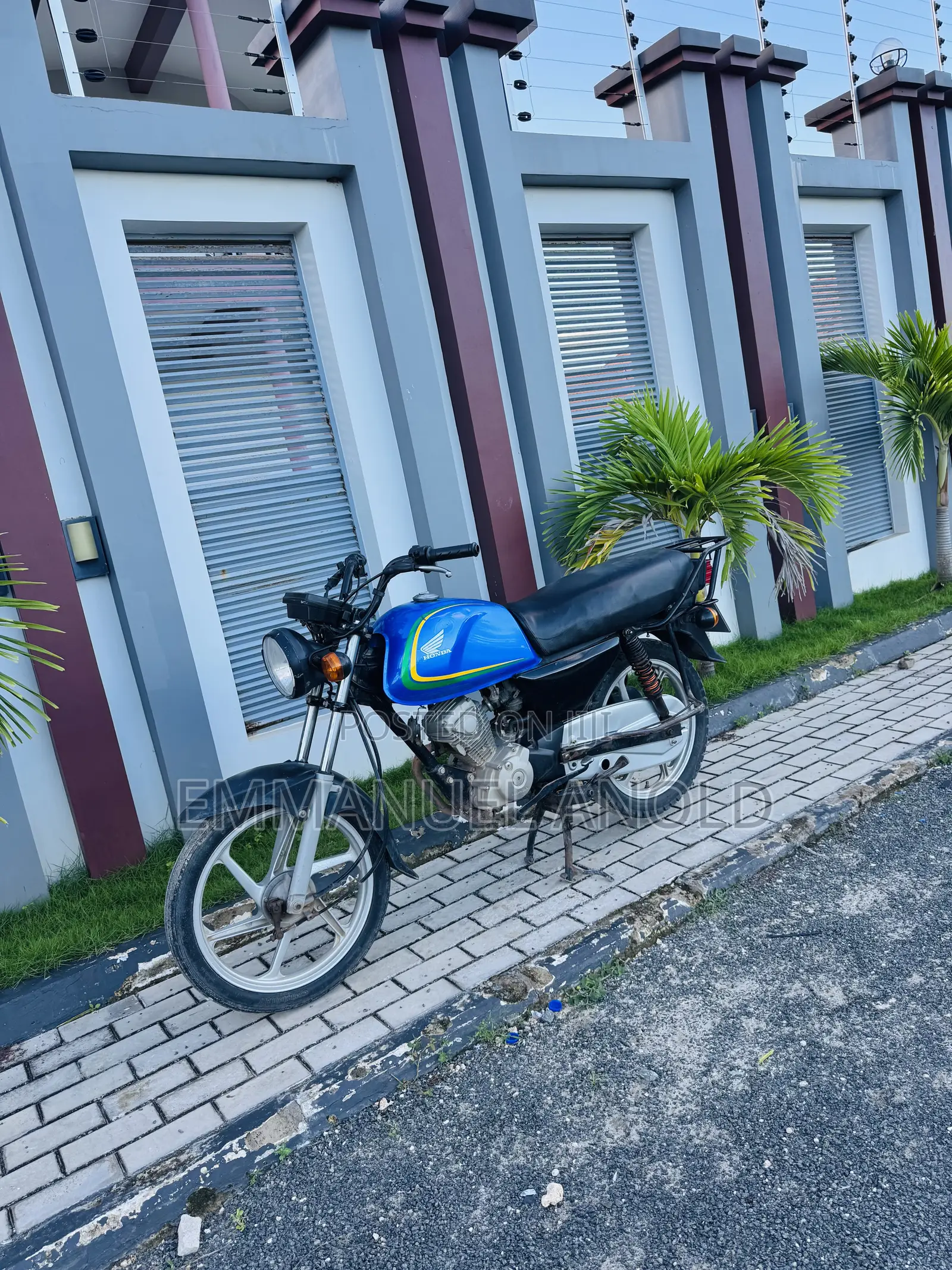 Honda CG110 2025 Blue