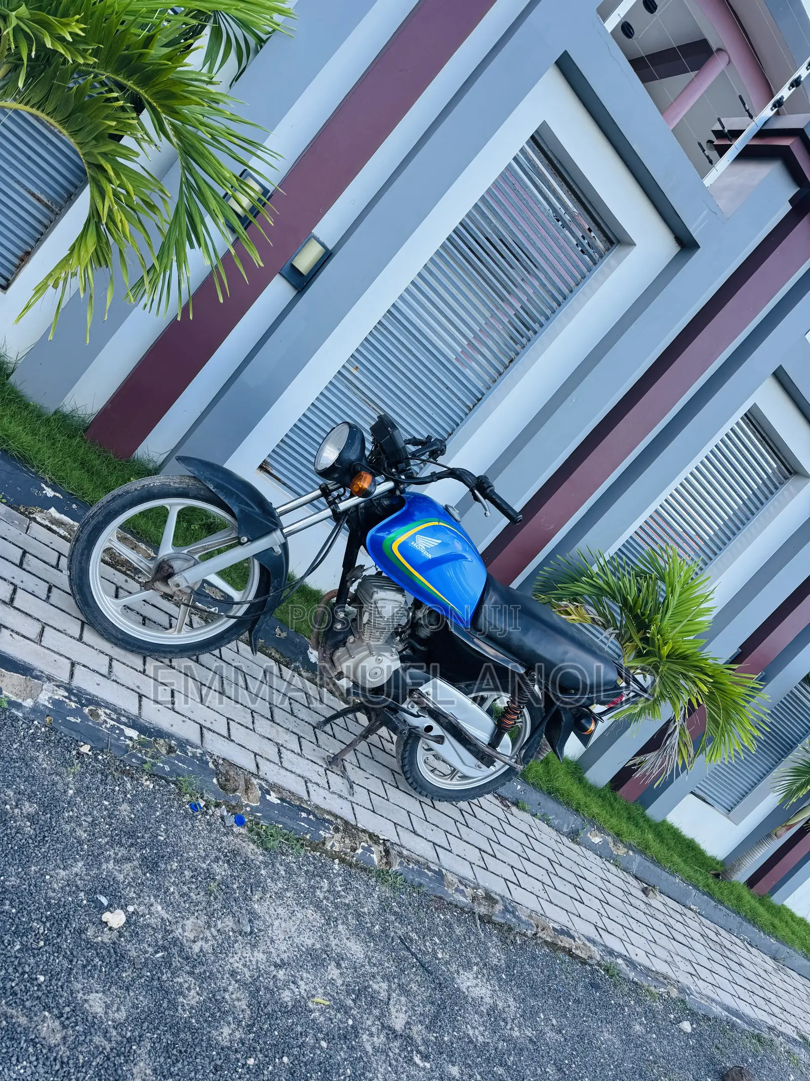 Honda CG110 2025 Blue