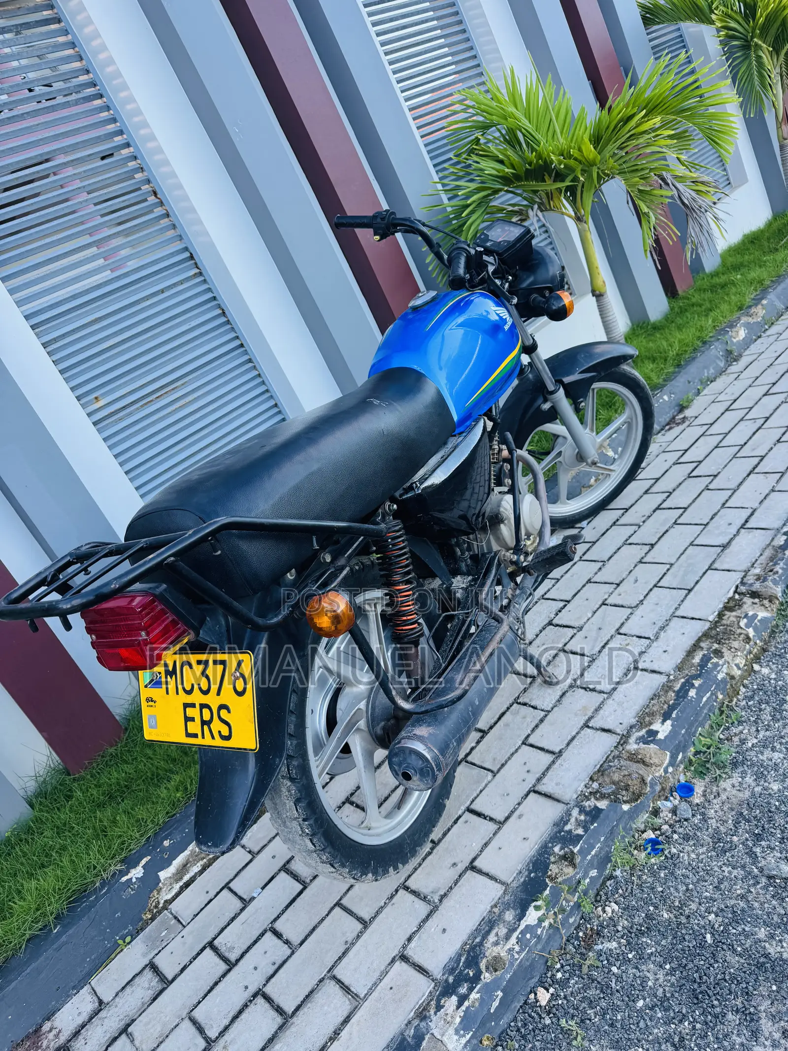 Honda CG110 2025 Blue