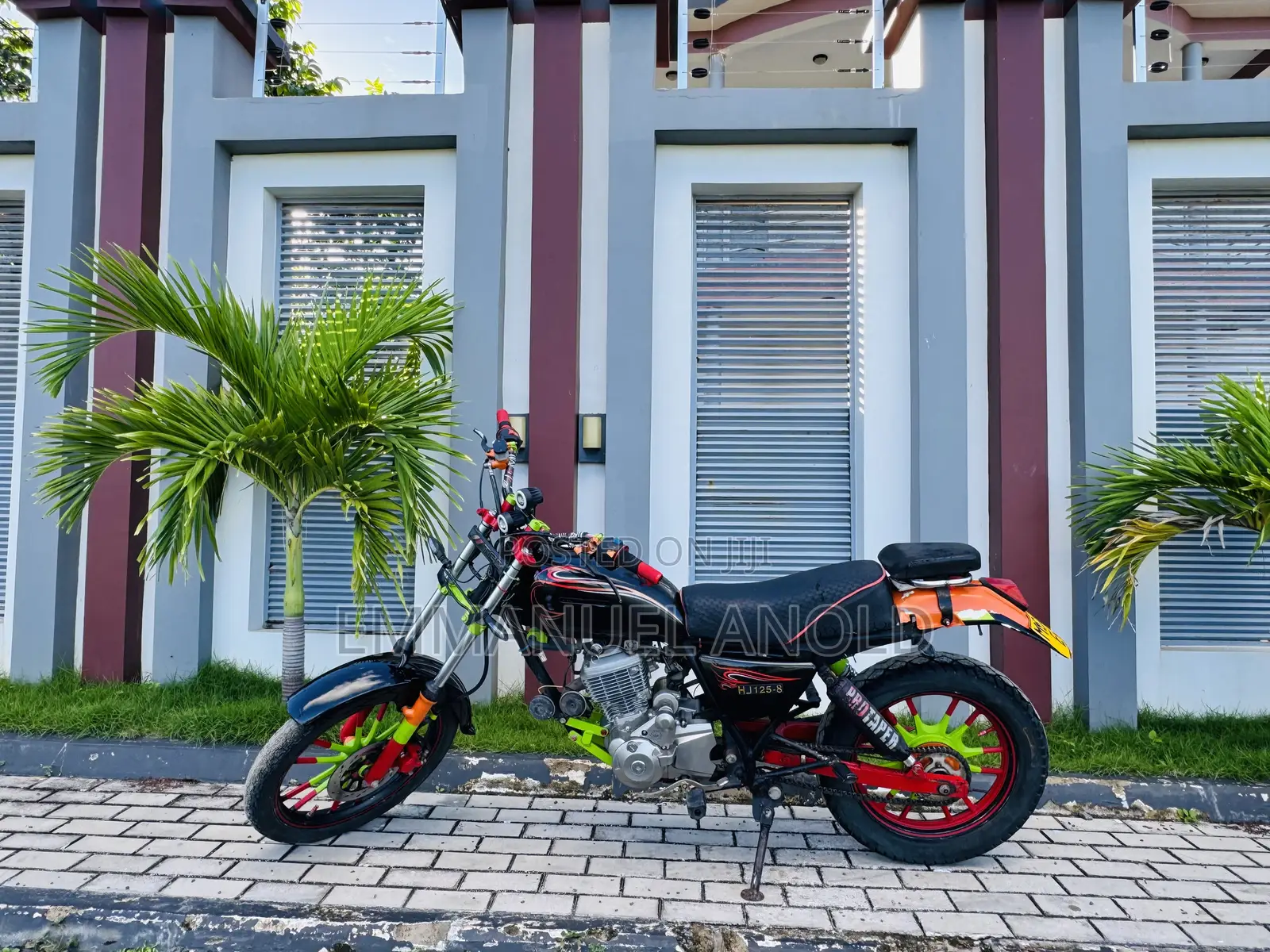 Haojue HJ125-8F 2025 Black