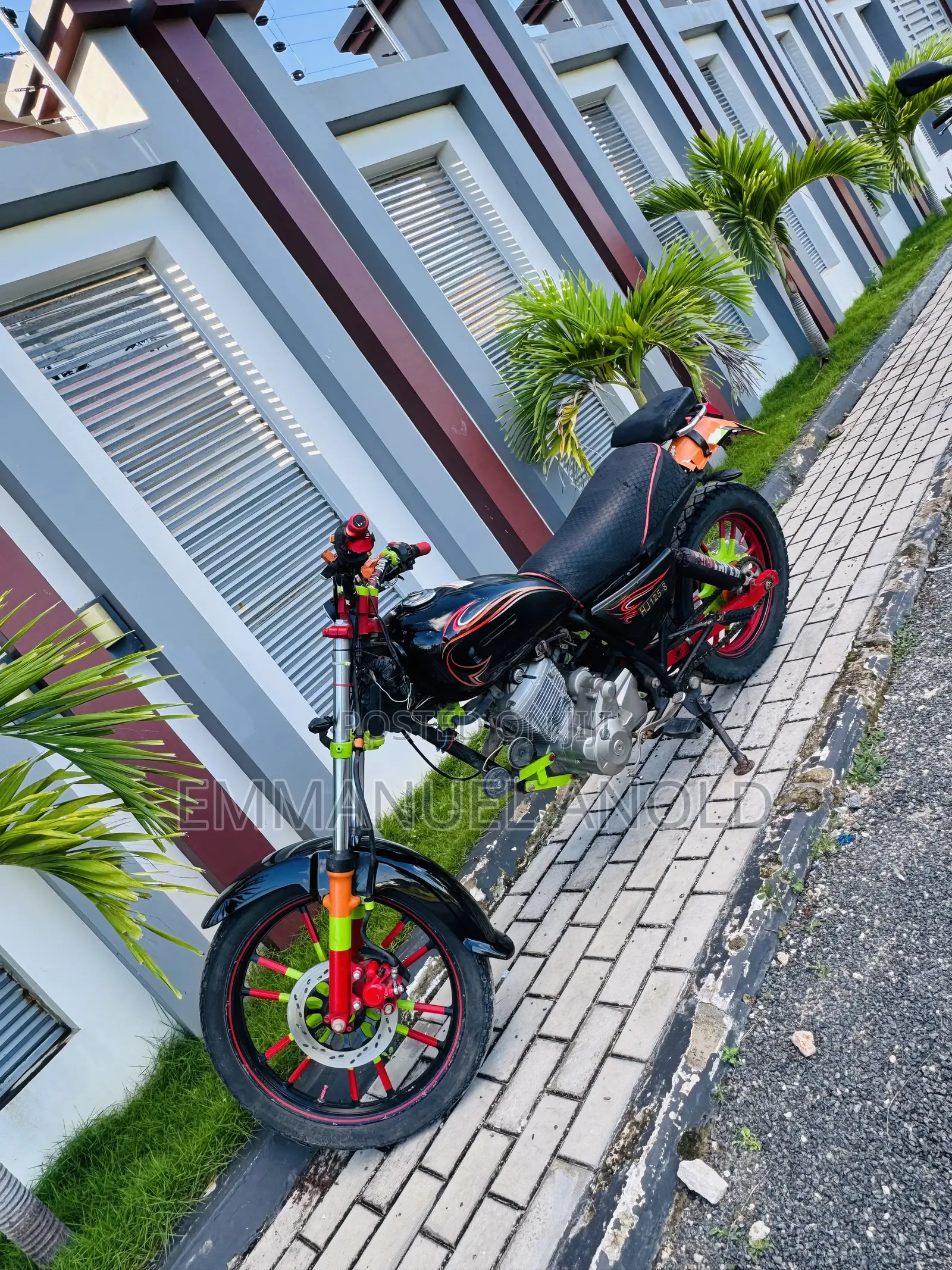 Haojue HJ125-8F 2025 Black