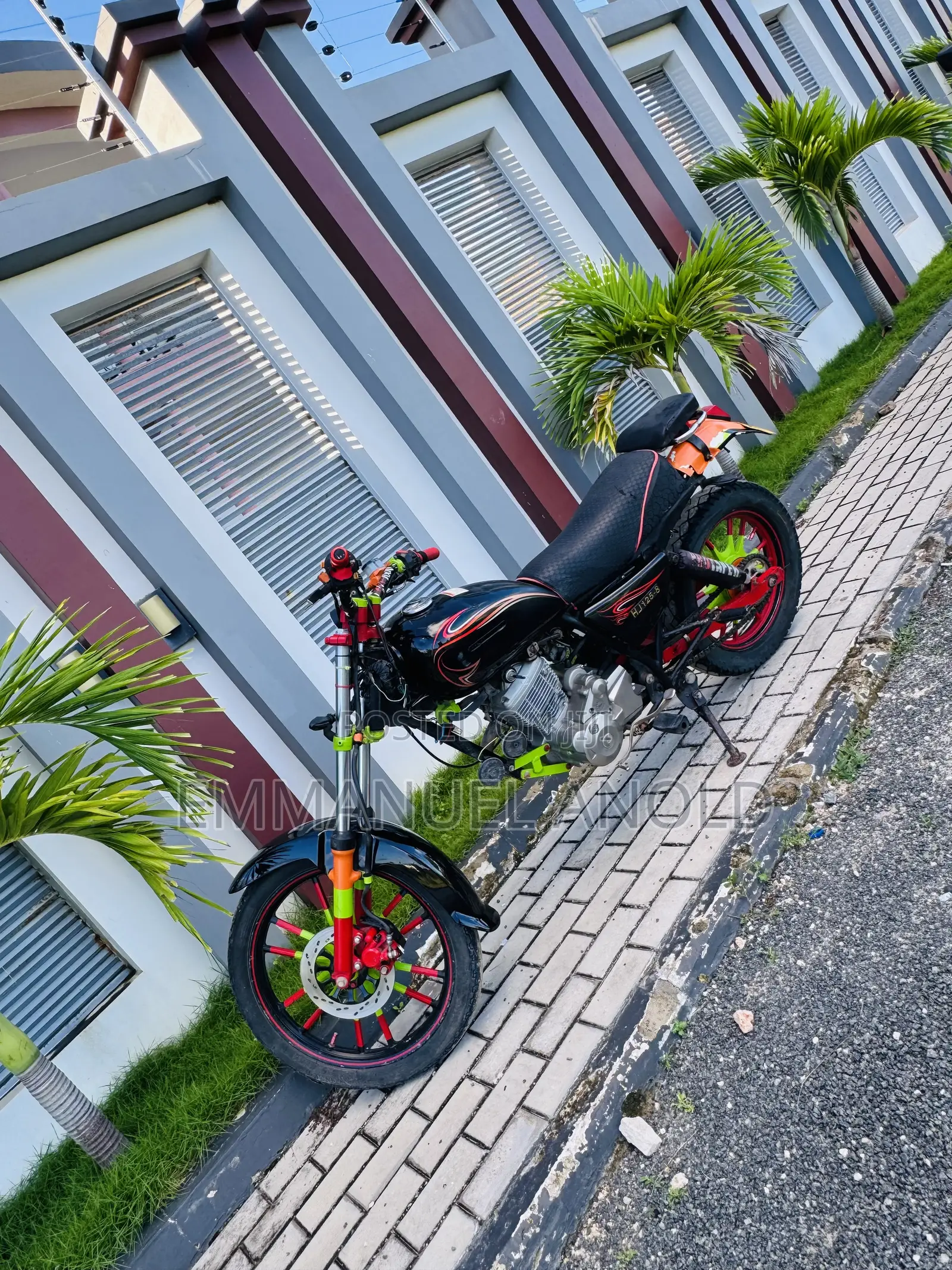 Haojue HJ125-8F 2025 Black