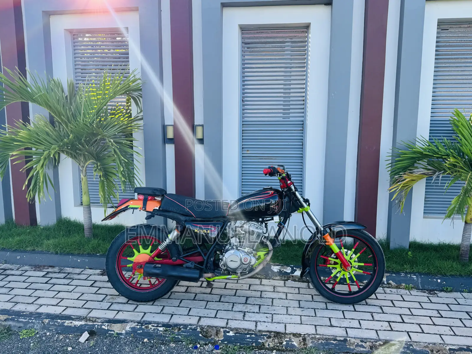 Haojue HJ125-8F 2025 Black