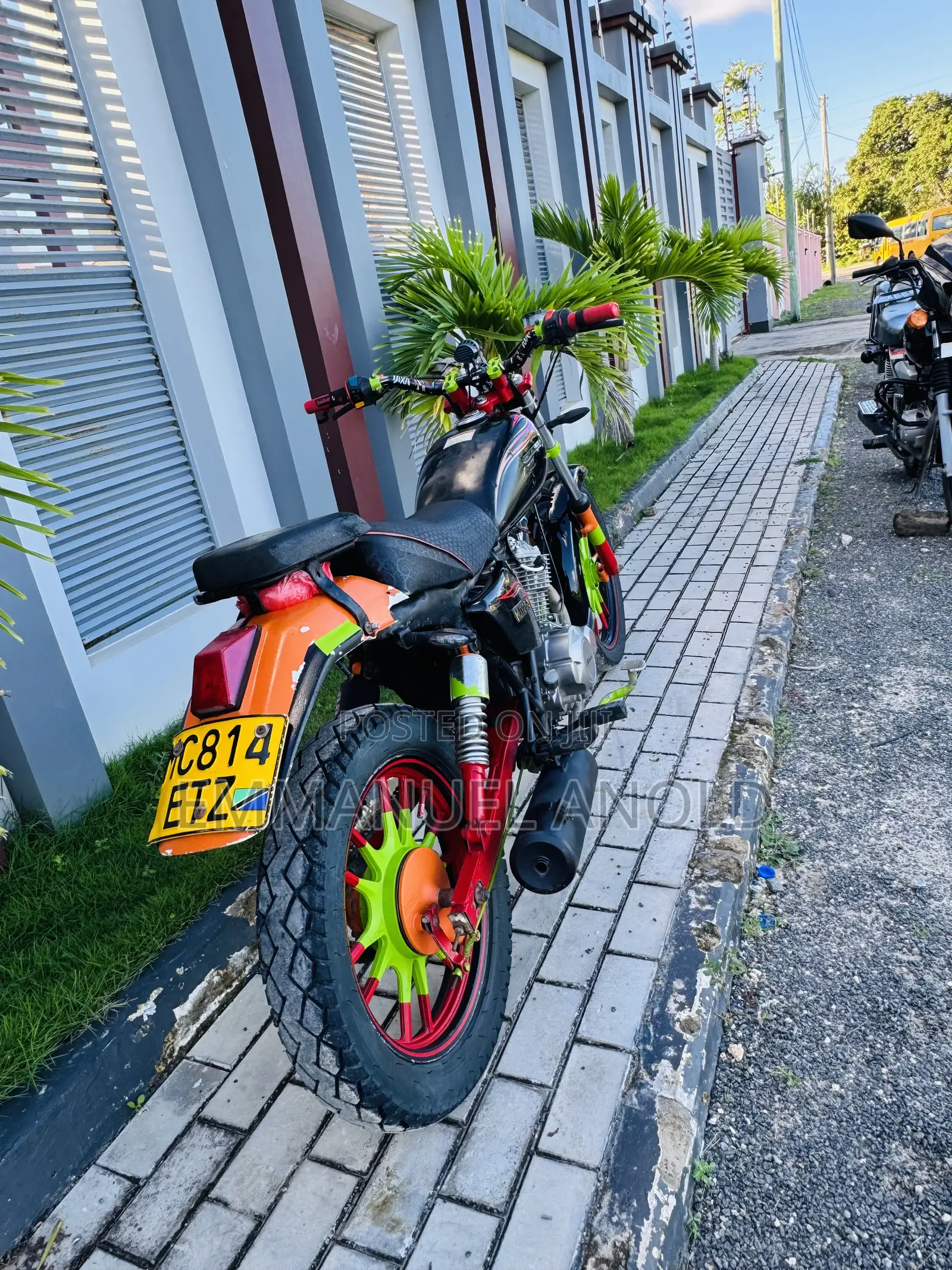 Haojue HJ125-8F 2025 Black
