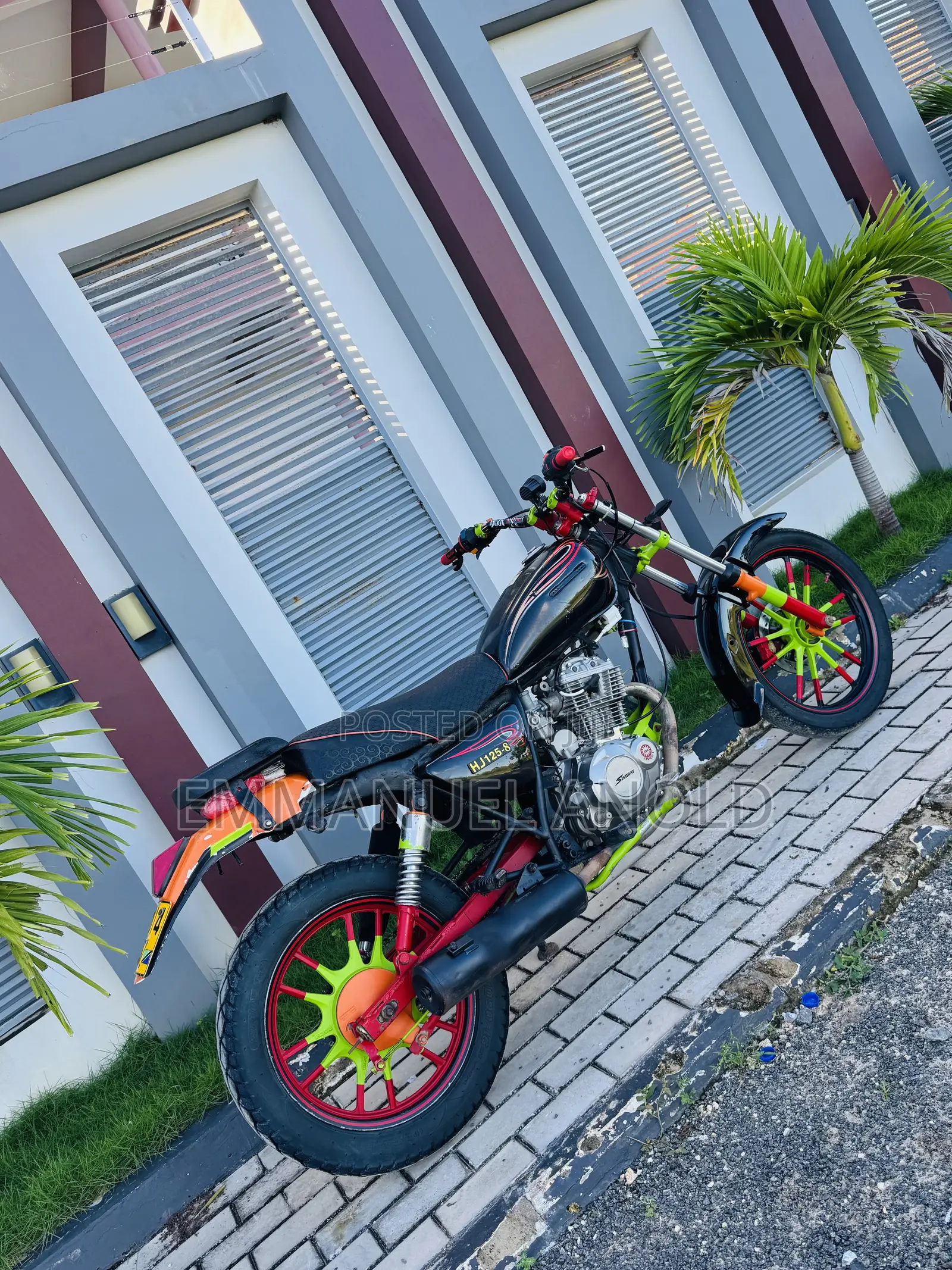 Haojue HJ125-8F 2025 Black
