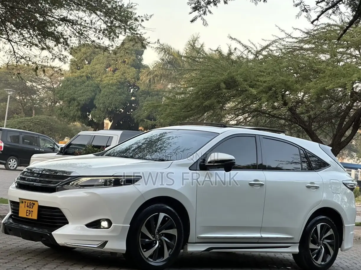 Toyota Harrier 2015 White