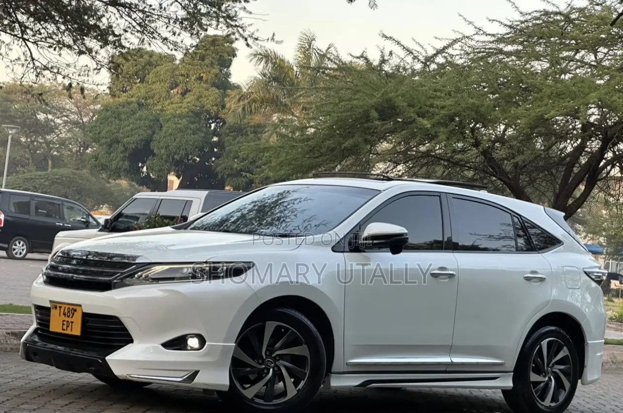 Toyota Harrier 2015 White