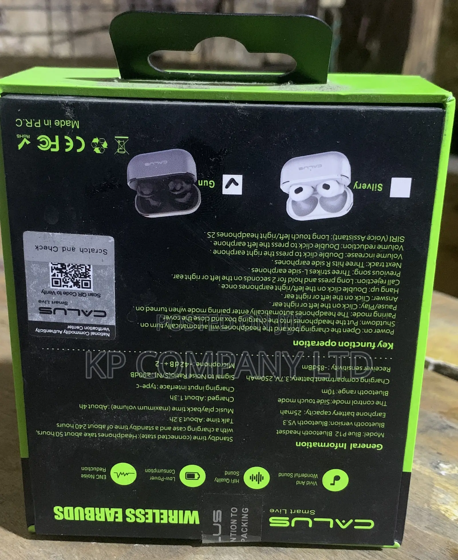 Original Calus Smart Live Wireless Earbuds