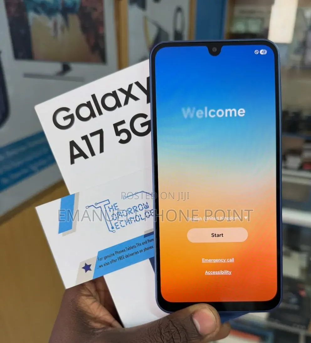 New Samsung Galaxy A17 5G 256 GB Blue
