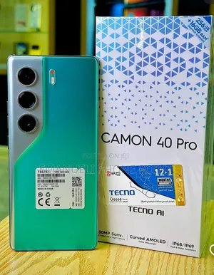 New Tecno Camon 40 Pro 5G 256 GB