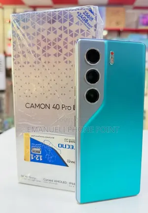 New Tecno Camon 40 Pro 5G 256 GB