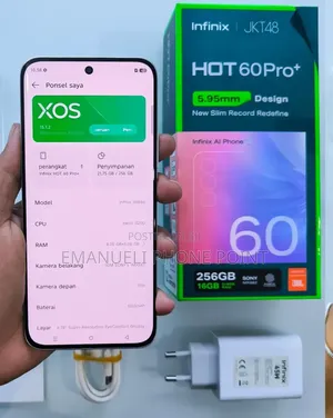 New Infinix Hot 60 Pro+ 256 GB