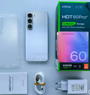 New Infinix Hot 60 Pro+ 256 GB