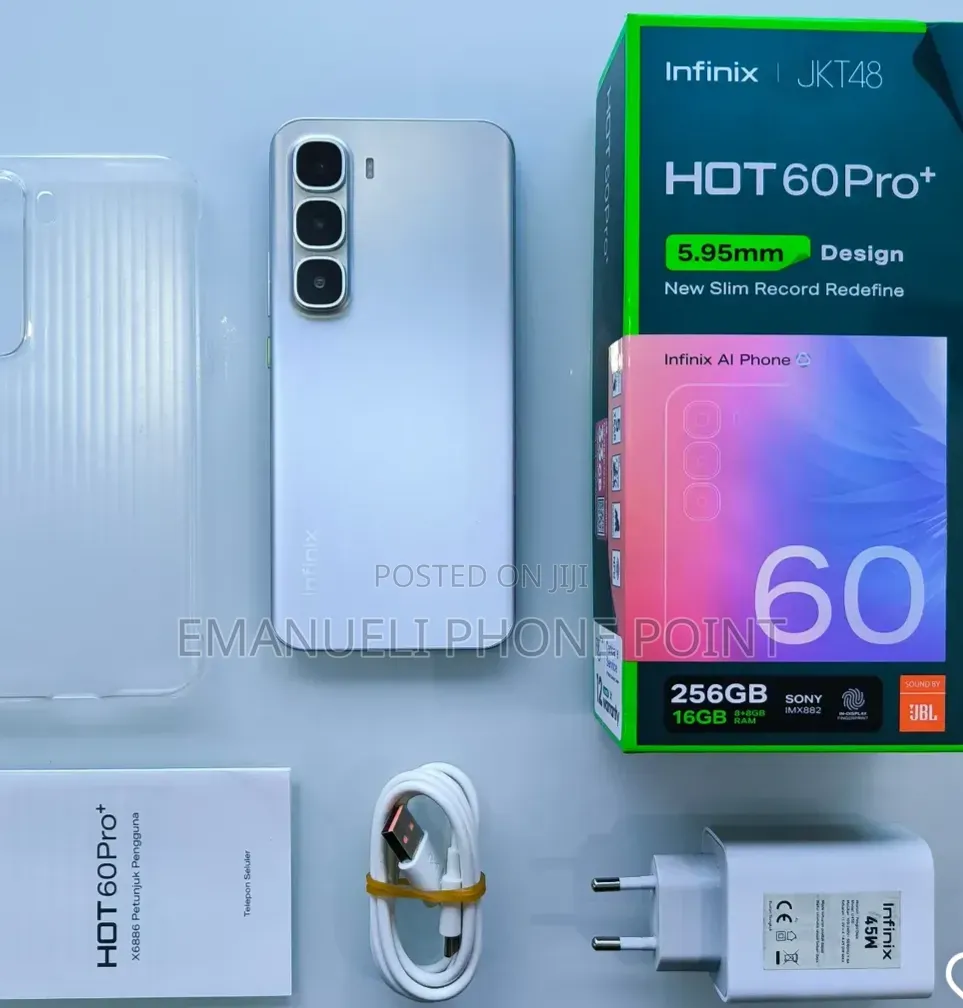 New Infinix Hot 60 Pro+ 256 GB