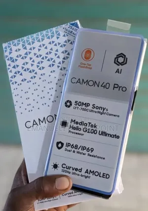 New Tecno Camon 40 Pro 5G 256 GB Blue