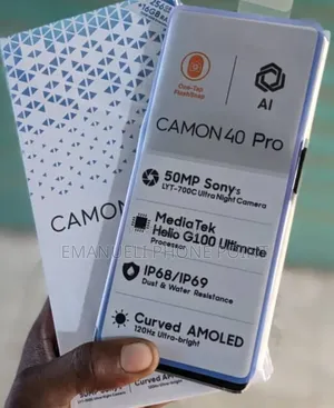 New Tecno Camon 40 Pro 5G 256 GB Blue
