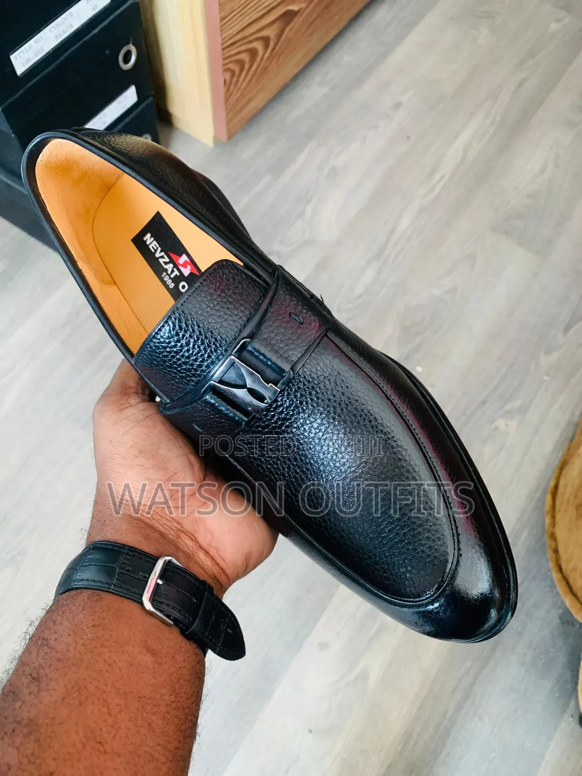 Men's Pure Leather Shoes Nevzat Onay Branded Totally Smart and Nice